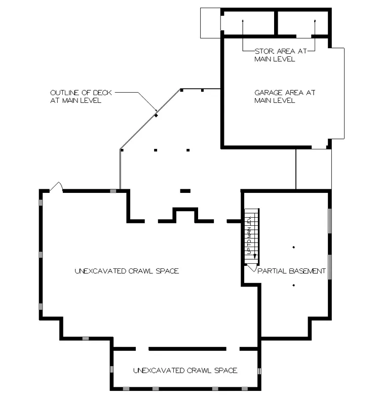 Foundation - Partial Basement